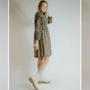 beautiful BA&SH dress great with heels or tights and boots!